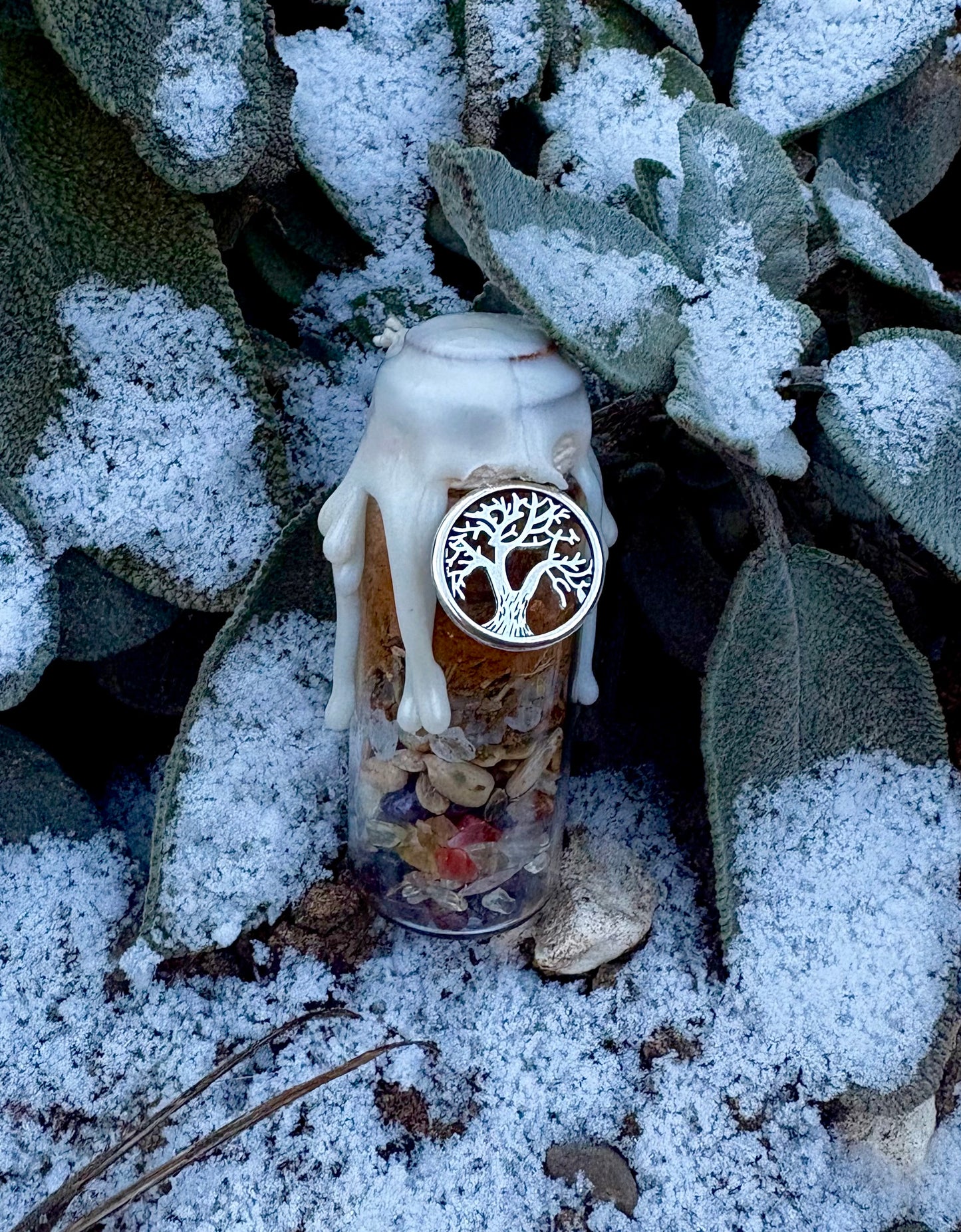 Imbolc Intention Bottle.