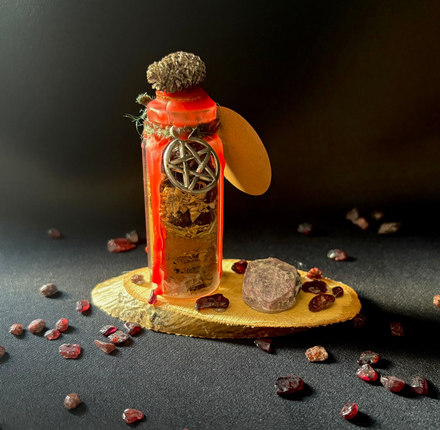 Yule Intention Bottle.