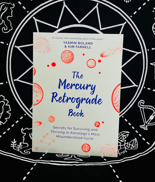 Photo of the Mercury Retrograde book by Yasmin Boland and Kim Farnell