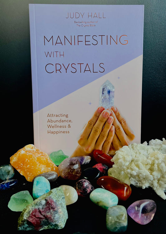 Manifesting with Crystals Book.