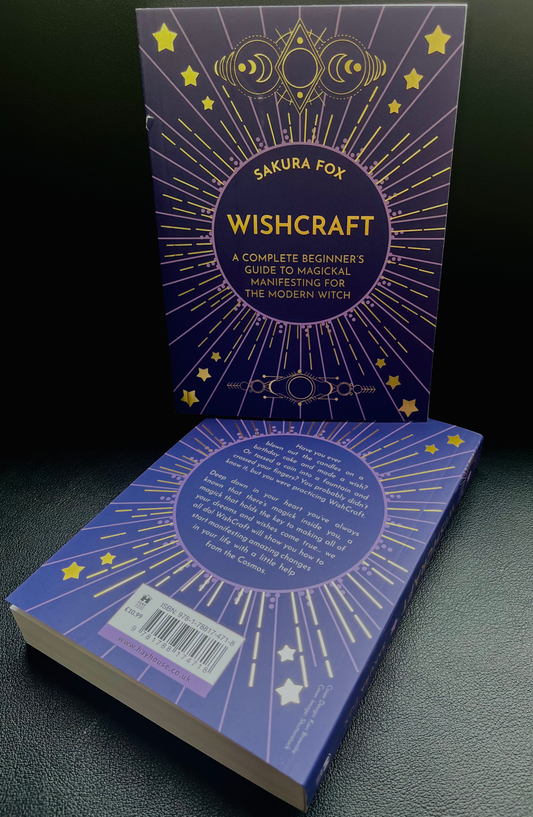 Photo is of the front and back covers of the book Wishcraft