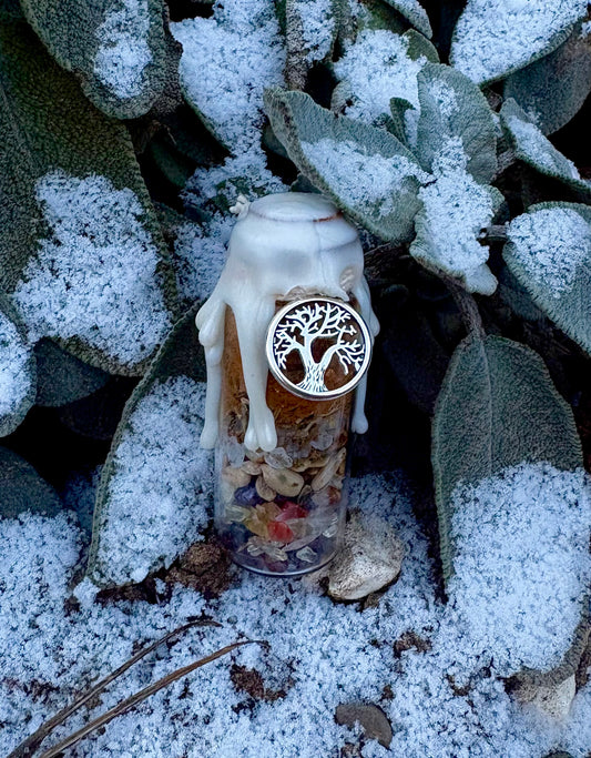 Imbolc Intention Bottle.