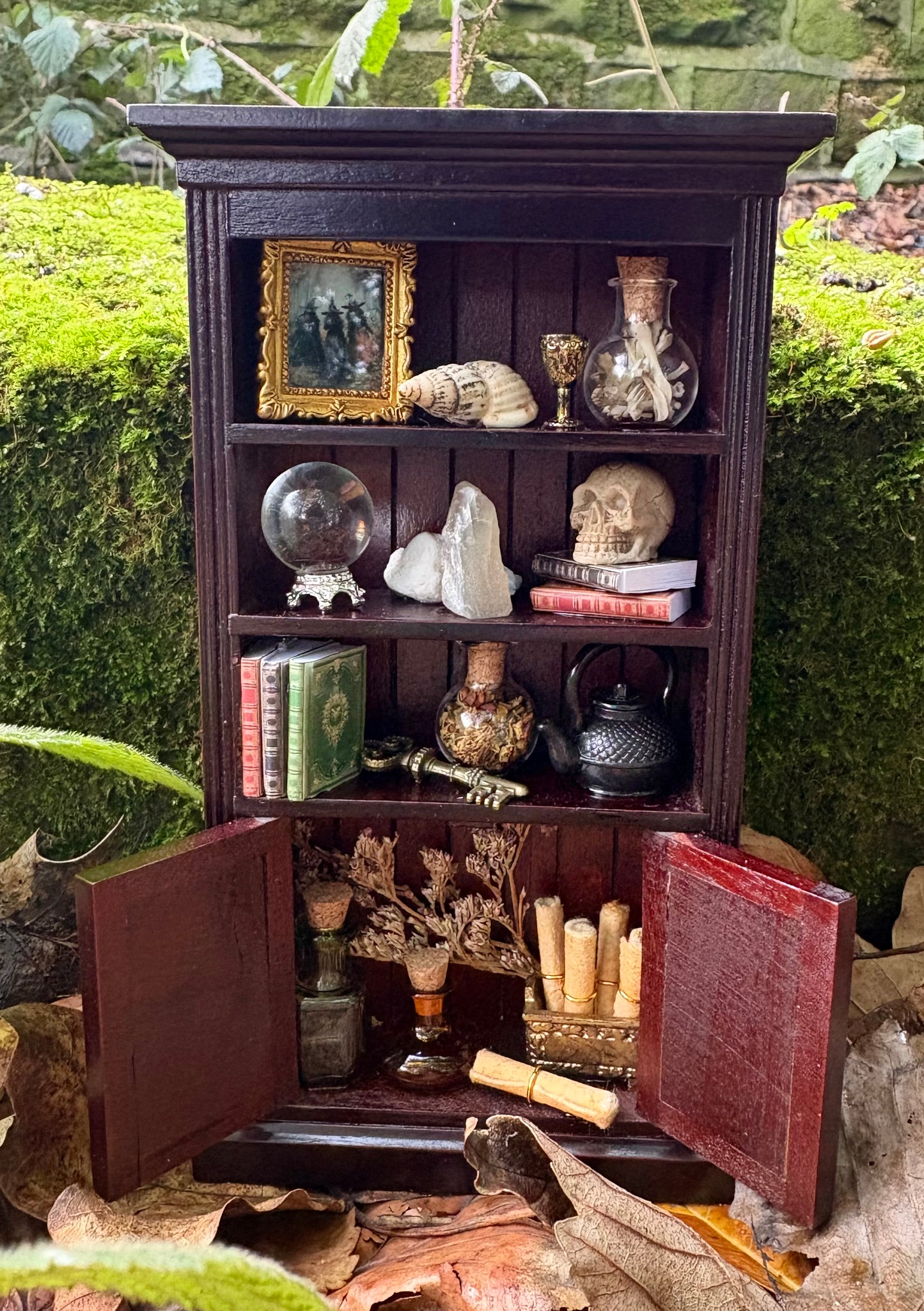 ‘Witchy Wares’ Mini Curio Cabinet.