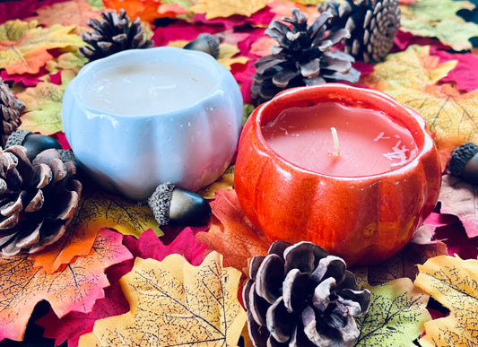 Pumpkin Spice Fragranced Candle.