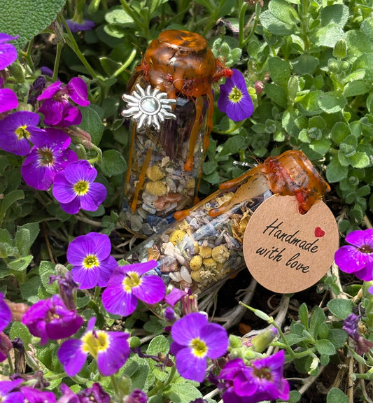 Summer Solstice/Litha Spell Bottles.