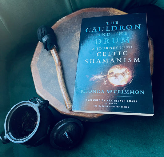 The Cauldron & the Drum. A Journey into Celtic Shamanism Book.