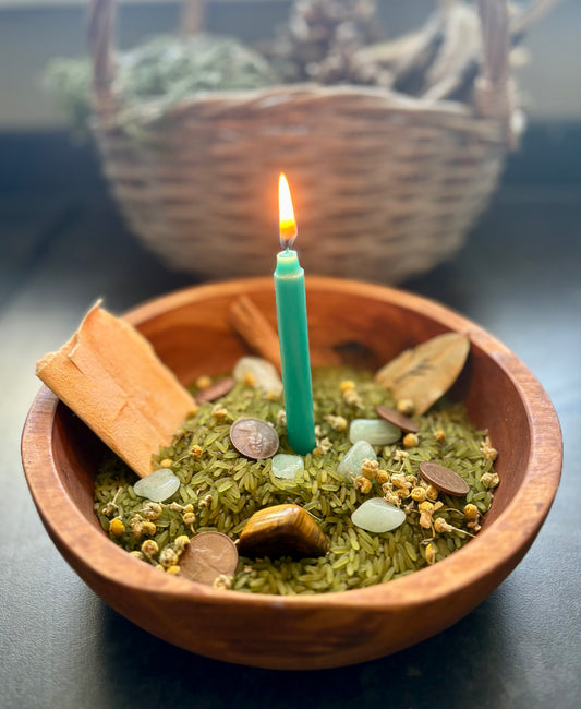 Money Bowl Ritual Kit.
