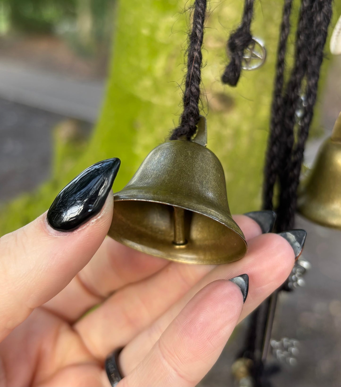 Hand woven Witch Bells.
