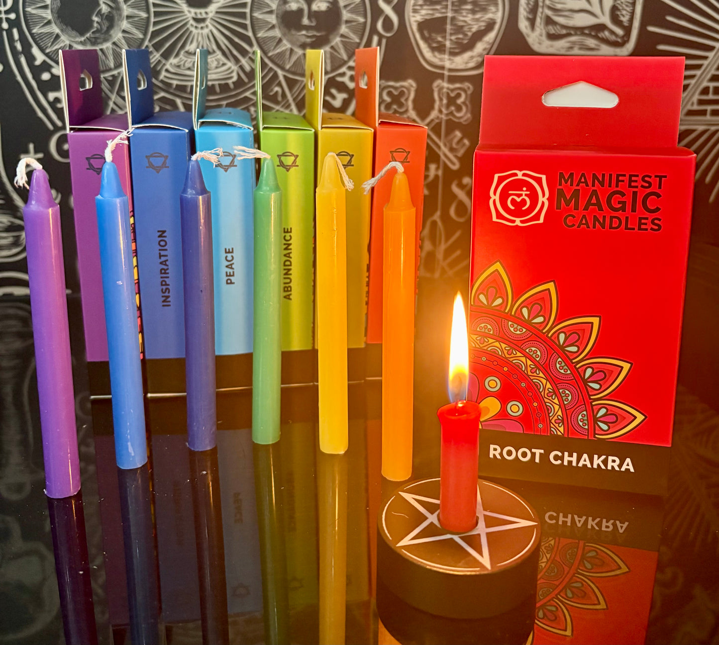Manifest Magic Candles.