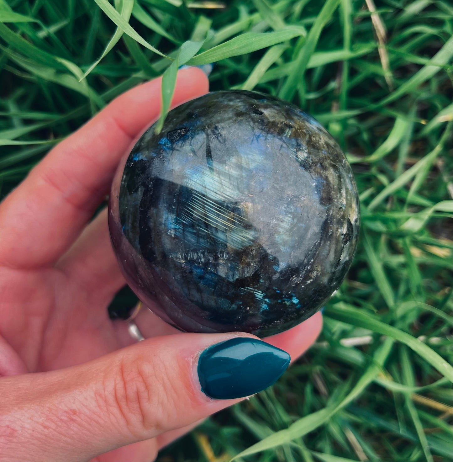 Large Labradorite Sphere