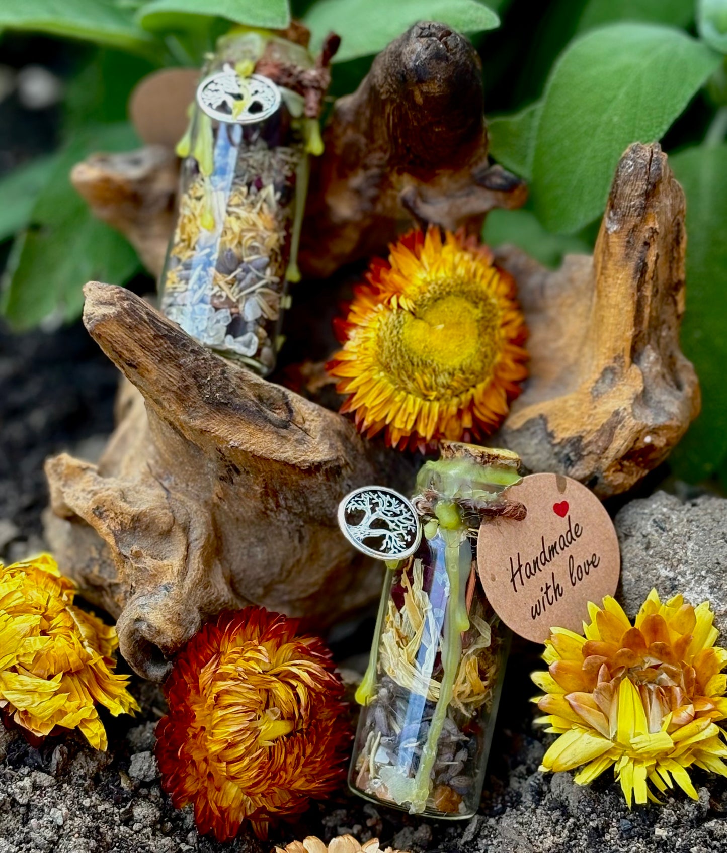 Lughnasadh/Lammas Spell Bottle.