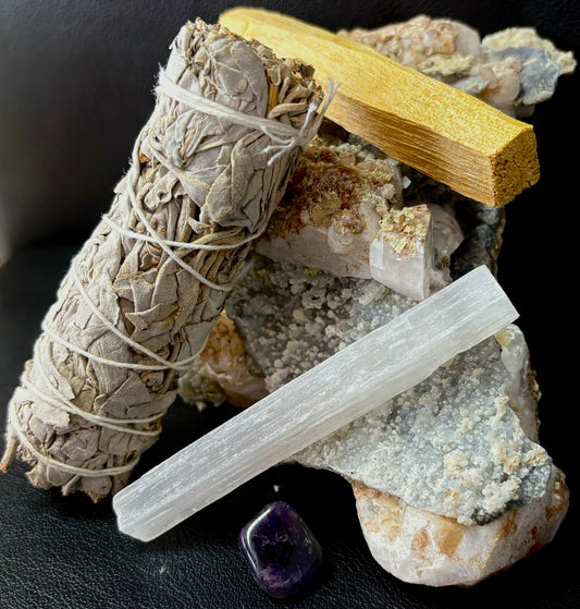 Energy Cleansing Smudge Kit.