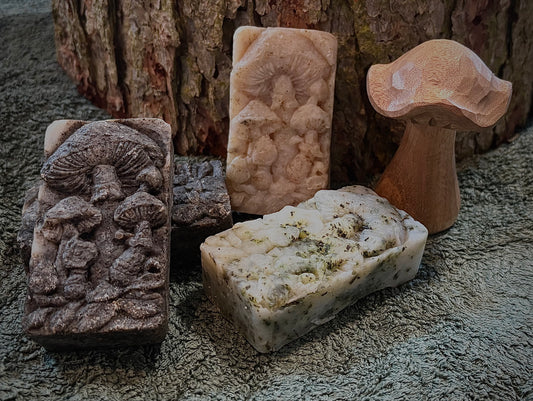 Mushroom Shower Bars.