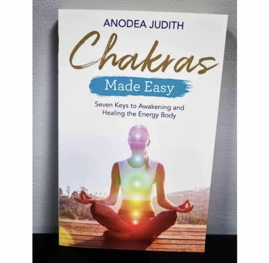 Photo of the front cover of the Chakras Made Easy book