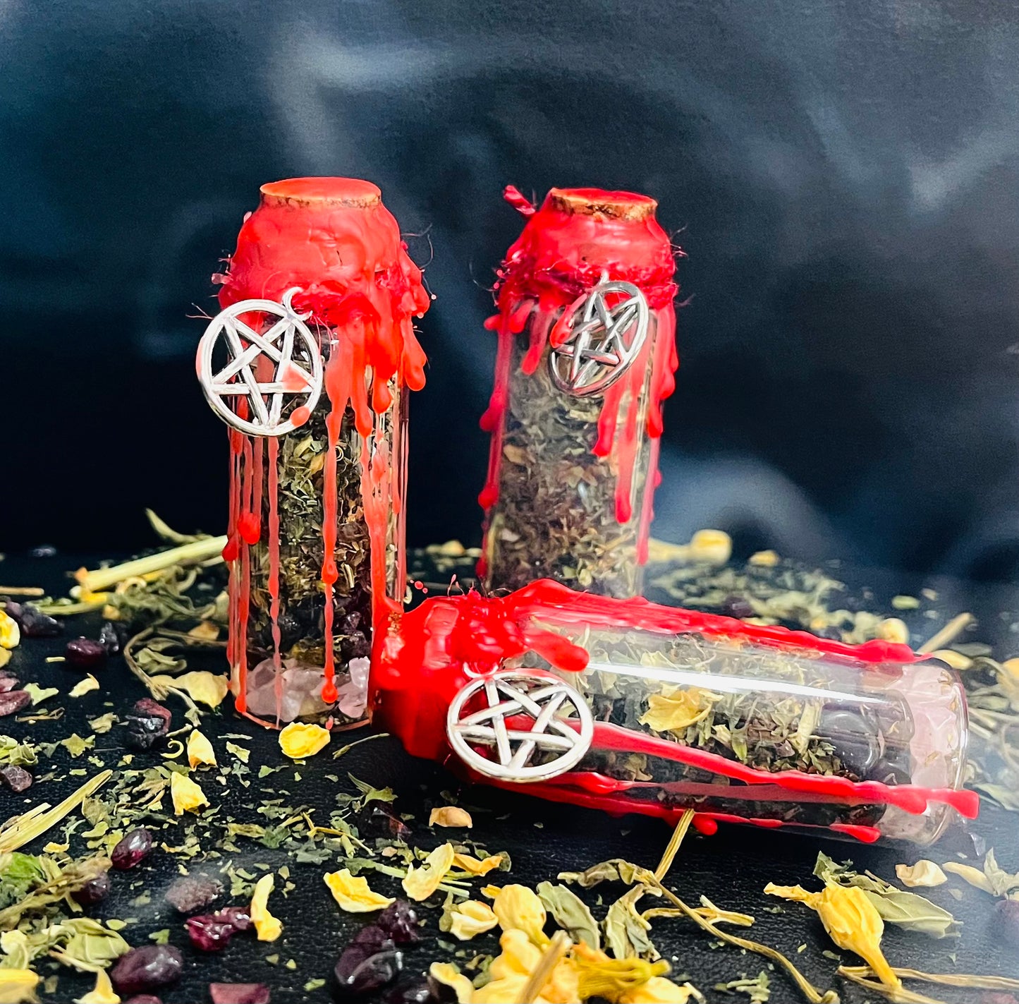 Beltane Spell Bottles.