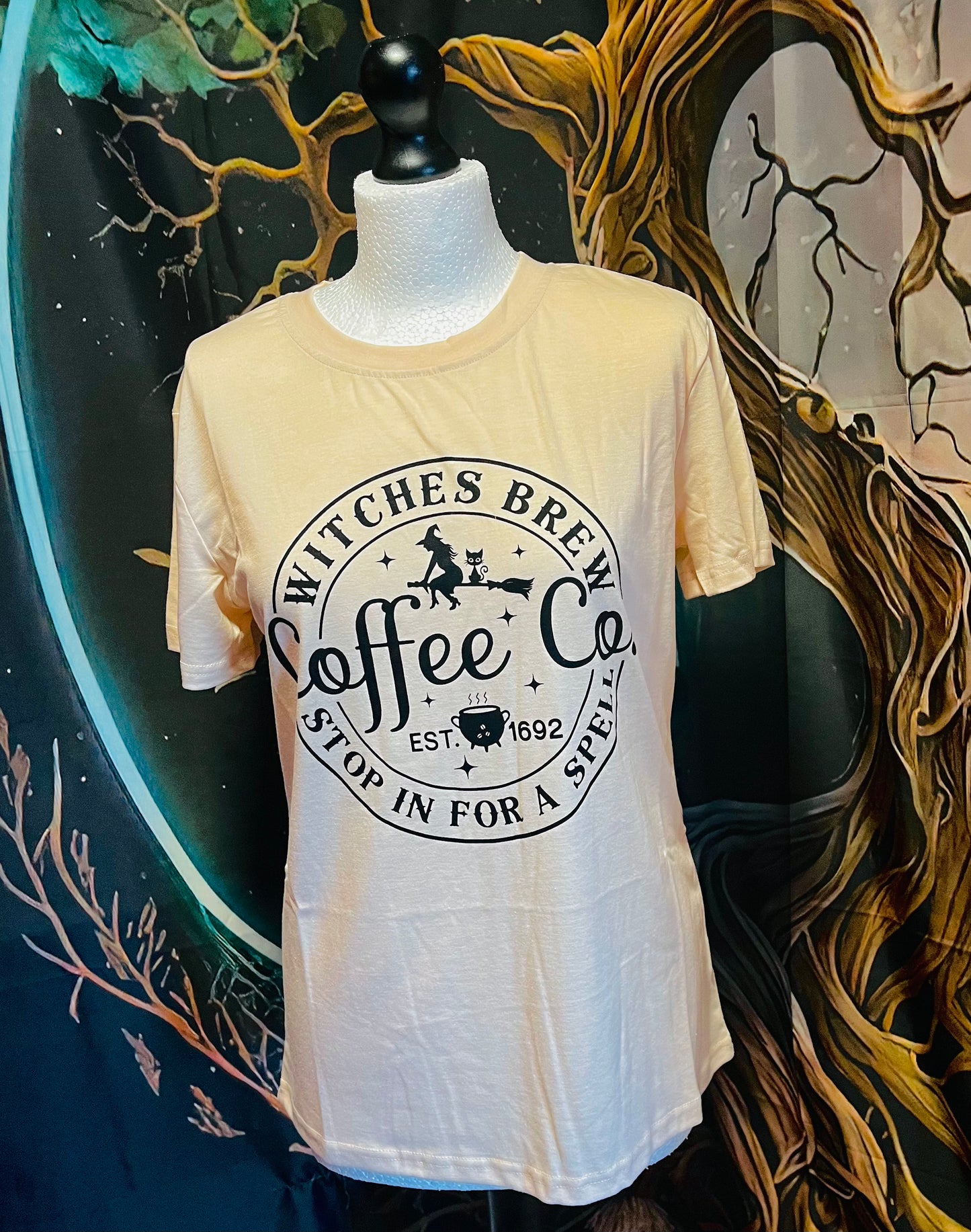 Witches Brew Tshirt (Apricot).