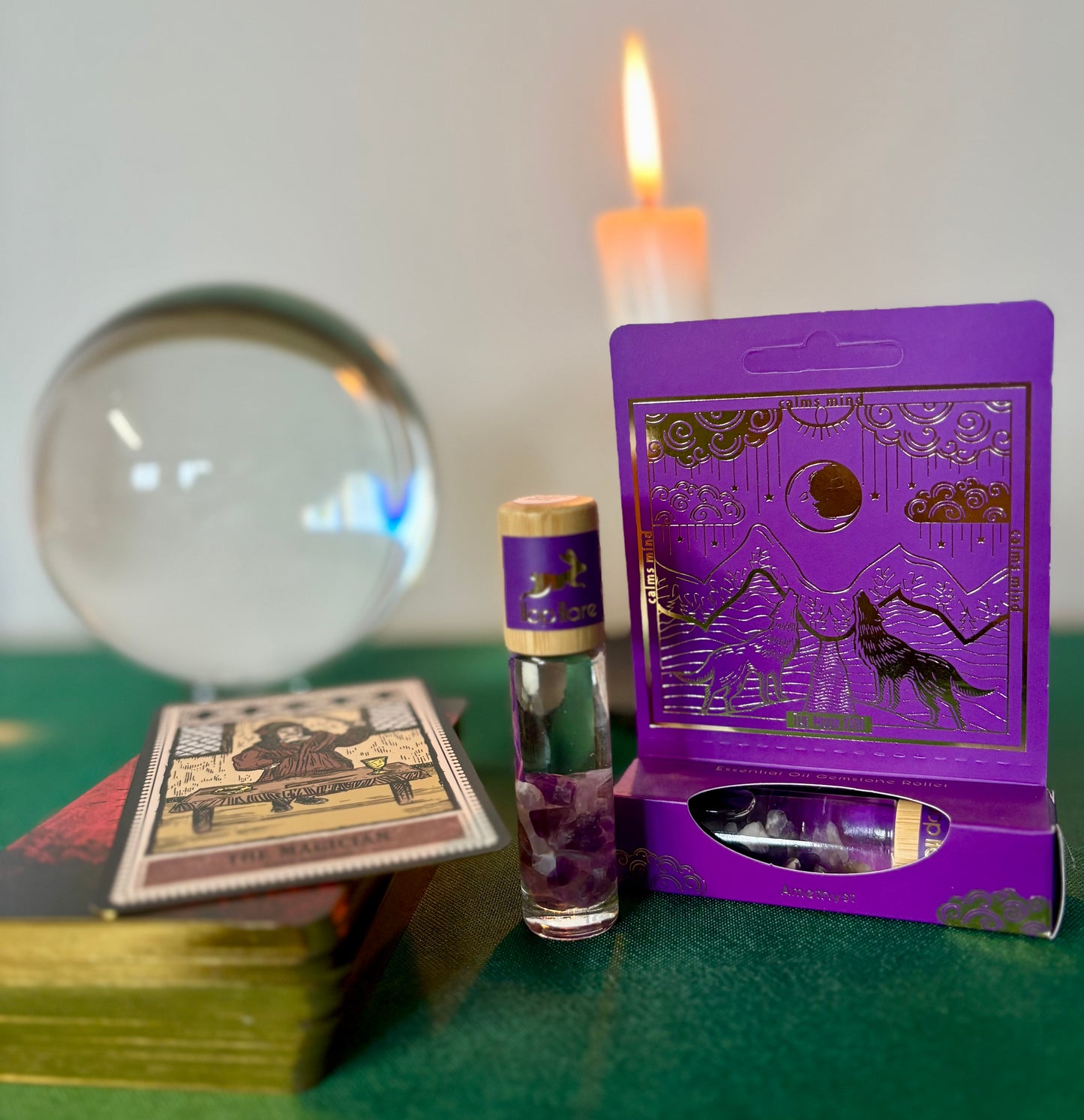 Hop Hare Gemstone Essential Oil Roller Ball.