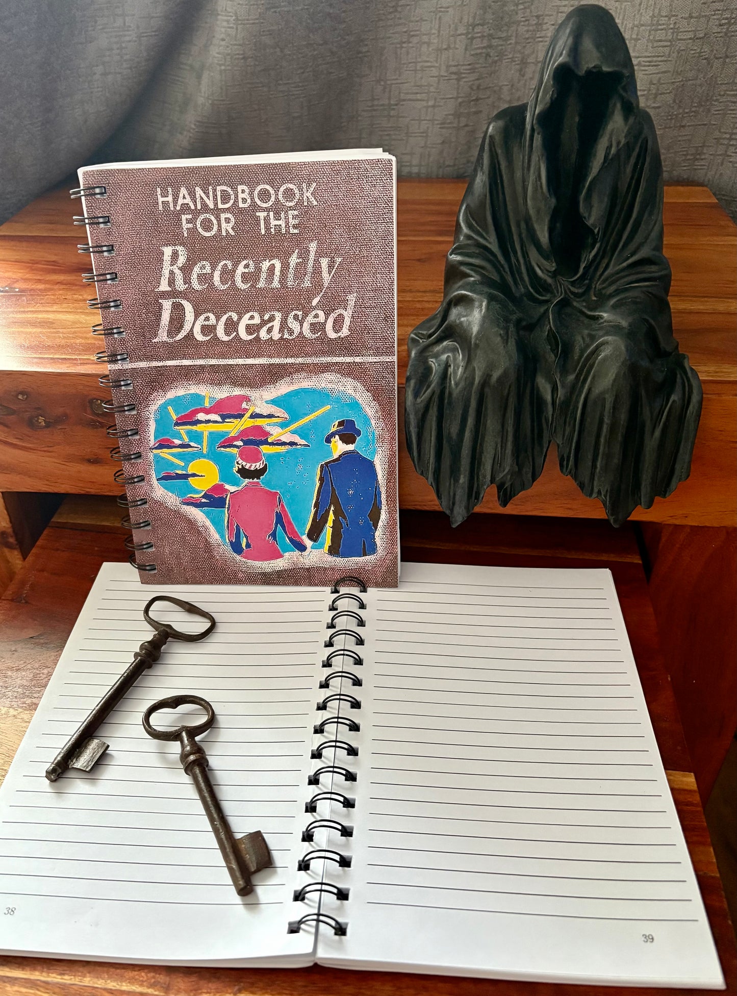 100 page lined note book.