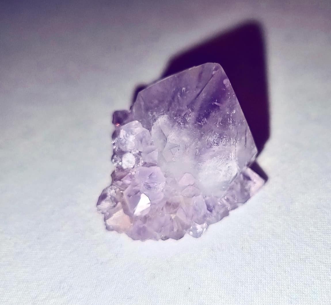 Photo of a piece of spirit quartz