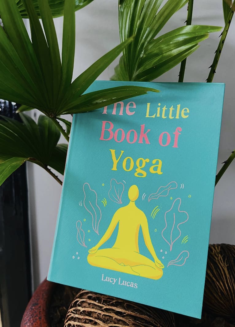 Photo of the front cover of the book The Little Book of Yoga