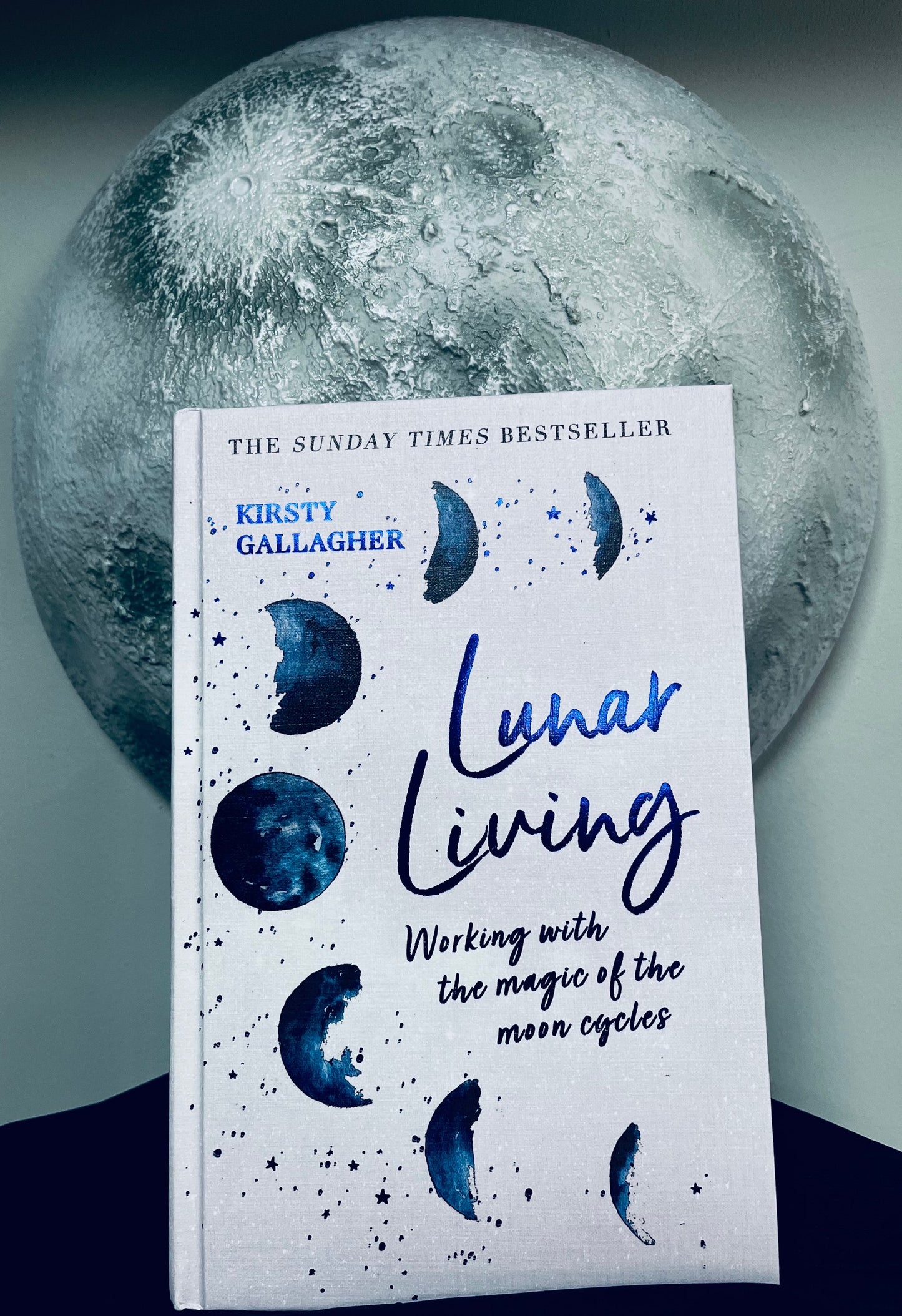 Photo of the book cover for Lunar Living: Working with the Magic of the Moon Cycles